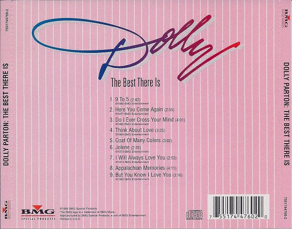 Dolly Parton : The Best There Is (CD, Comp)