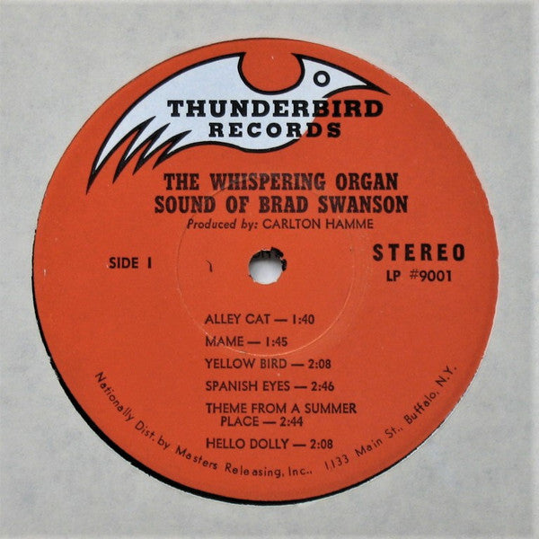 Brad Swanson : The Whispering Organ Sound Of (LP, Album)