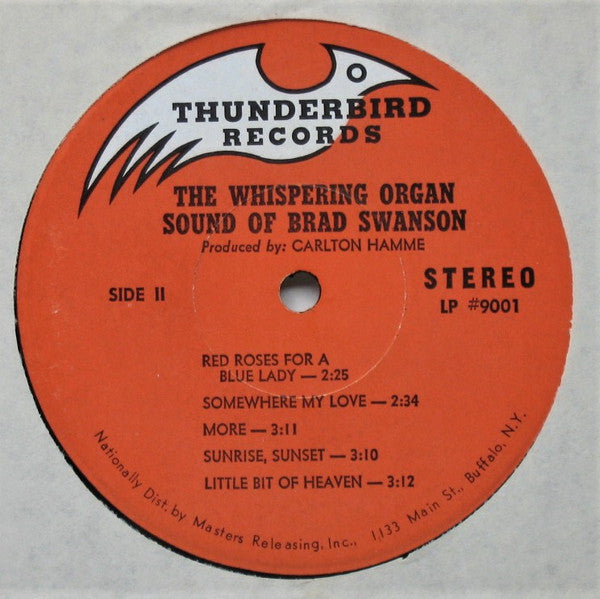 Brad Swanson : The Whispering Organ Sound Of (LP, Album)