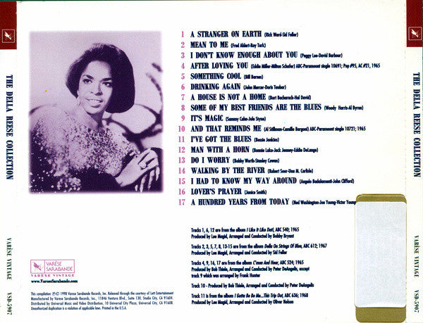 Della Reese : The Della Reese Collection  (CD, Comp)