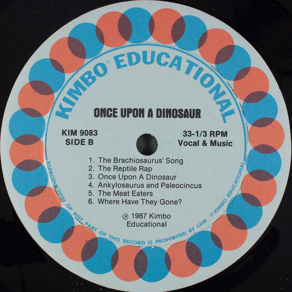 Jane Lawliss Murphy : Once Upon A Dinosaur (LP, Album)