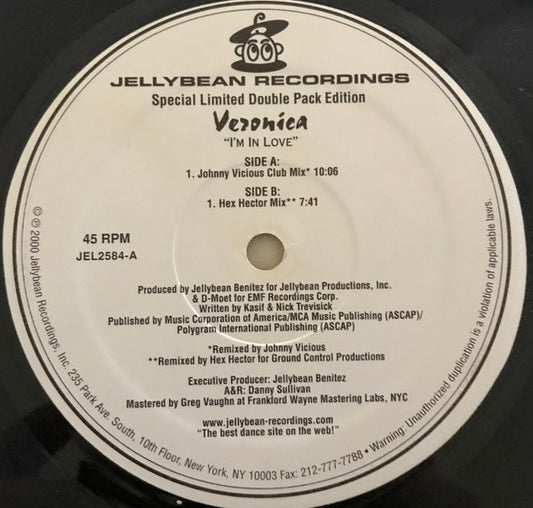 Veronica : I'm In Love (2x12", W/Lbl)