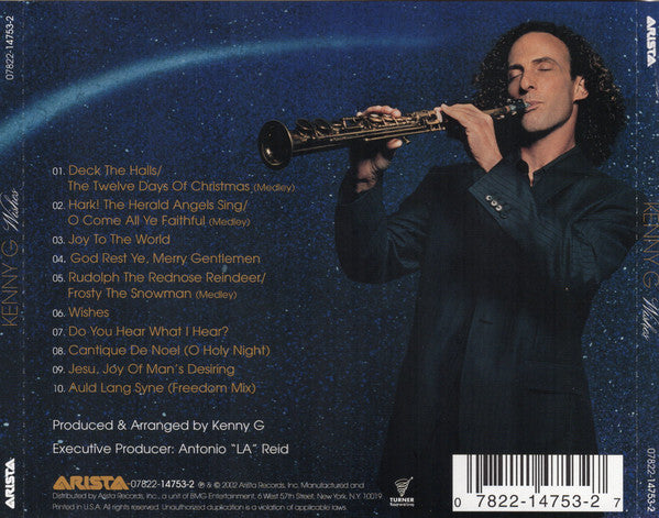 Kenny G (2) : Wishes - A Holiday Album (CD, Album, Cin)