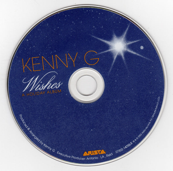 Kenny G (2) : Wishes - A Holiday Album (CD, Album, Cin)