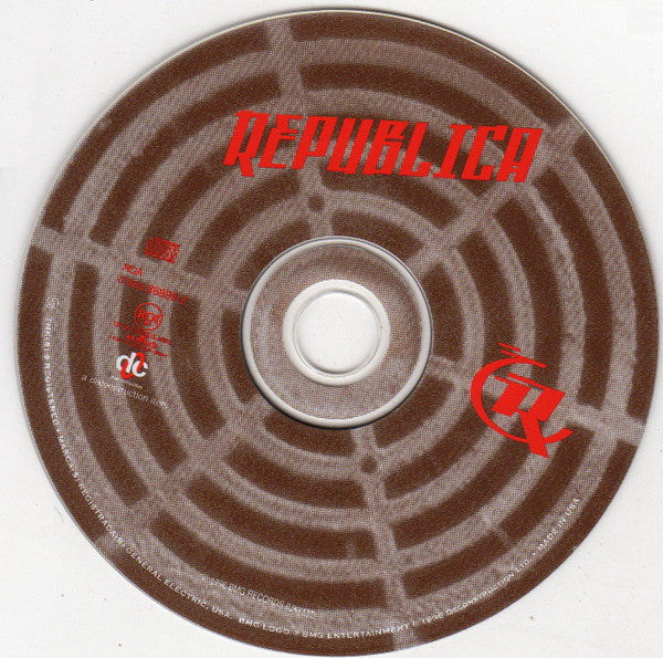 Republica : Republica (CD, Album, RE)