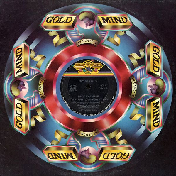 True Example : Love Is Finally Coming My Way / As Long As You Love Me (12")