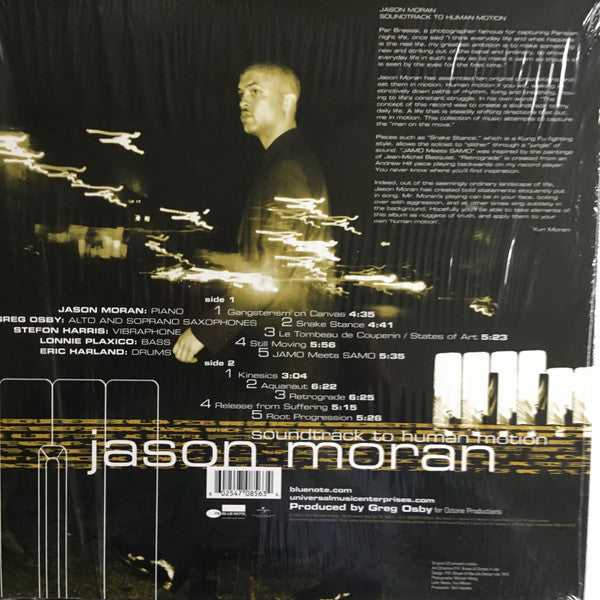 Jason Moran : Soundtrack To Human Motion (LP, Album, RE, RM, 180)