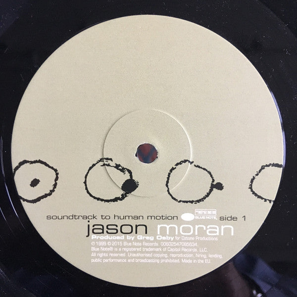Jason Moran : Soundtrack To Human Motion (LP, Album, RE, RM, 180)