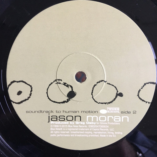 Jason Moran : Soundtrack To Human Motion (LP, Album, RE, RM, 180)