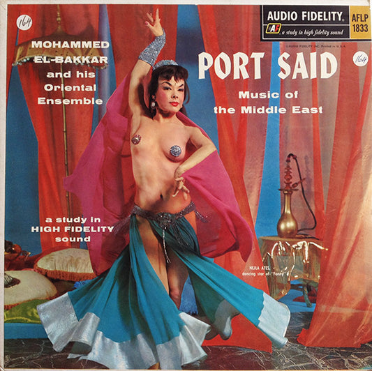 Mohammed El-Bakkar & His Oriental Ensemble : Port Said - Music Of The Middle East (LP, Album, Mono)