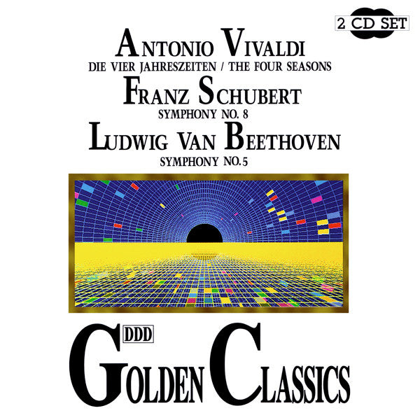Antonio Vivaldi, Franz Schubert, Ludwig van Beethoven : Golden Classics (2xCD, Comp)