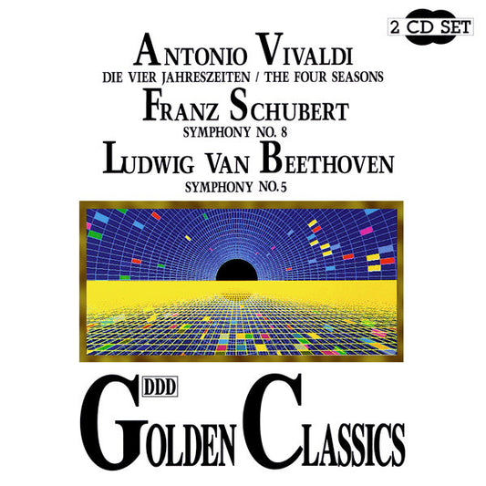 Antonio Vivaldi, Franz Schubert, Ludwig van Beethoven : Golden Classics (2xCD, Comp)