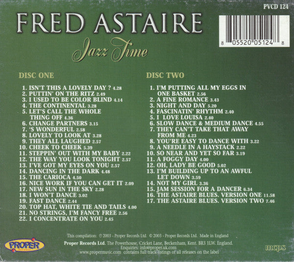 Fred Astaire : Jazz Time (2xCD, Comp)