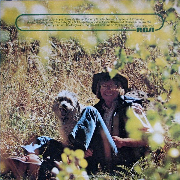 John Denver : John Denver's Greatest Hits (LP, Comp, RP, Tan)