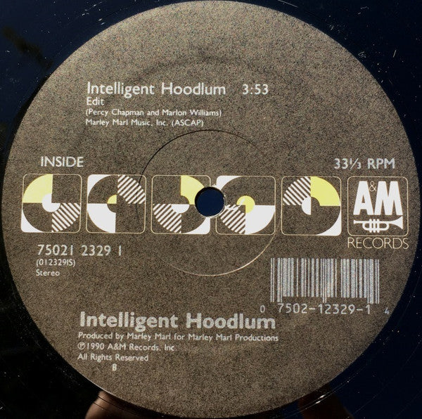 Intelligent Hoodlum : Black And Proud / Intelligent Hoodlum (12", Single)