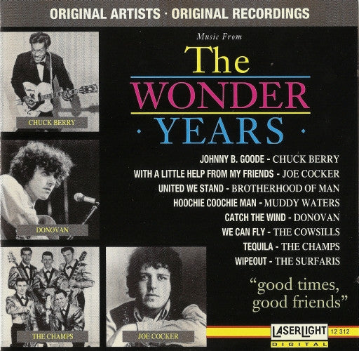 Various : Music From The Wonder Years "Good Times Good Friends" (CD, Album, Comp, Mono)