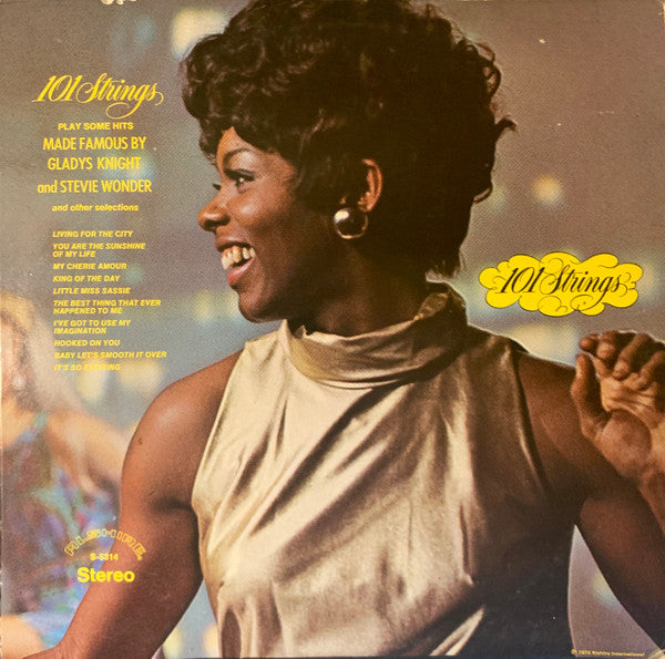 101 Strings : 101 Strings Play Some Hits Made Famous By Gladys Knight And Stevie Wonder (LP, Album)
