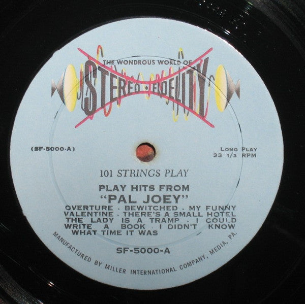 101 Strings : 101 Strings Play Hits From Pal Joey (LP, Album)