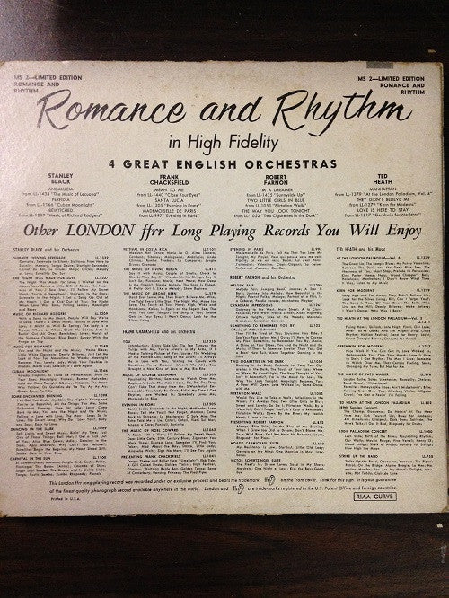 Various : Romance And Rhythm (LP, Album, Lim)