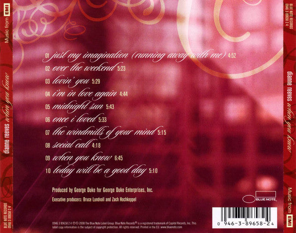 Dianne Reeves : When You Know (CD, Album)