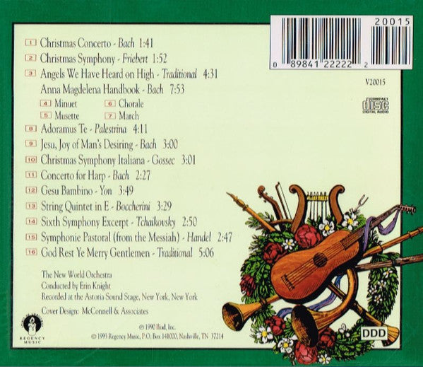 Erin Knight (2), The New World Orchestra : A Classical Christmas (CD, Album)