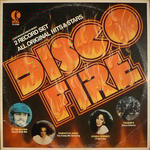 Various : Disco Fire (2xLP, Comp, Gat)