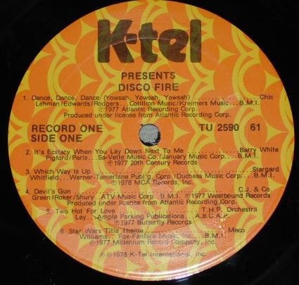 Various : Disco Fire (2xLP, Comp, Gat)