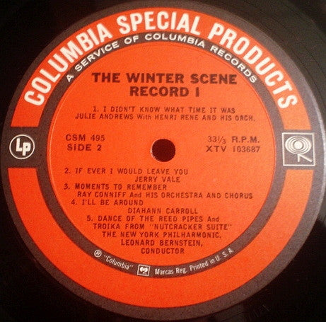 Various : The Winter Scene (2xLP, Comp, Ltd)