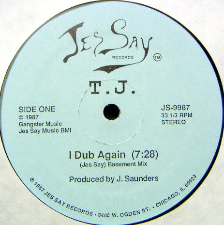 T.J. : I Dub Again (12")