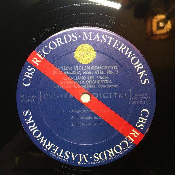 Joseph Haydn / Henri Vieuxtemps  -  Cho-Liang Lin, Minnesota Orchestra, Sir Neville Marriner : Haydn: Violin Concerto No. 1 / Vieuxtemps: Violin Concerto No. 5 (LP, Album)