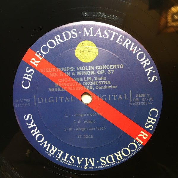 Joseph Haydn / Henri Vieuxtemps  -  Cho-Liang Lin, Minnesota Orchestra, Sir Neville Marriner : Haydn: Violin Concerto No. 1 / Vieuxtemps: Violin Concerto No. 5 (LP, Album)