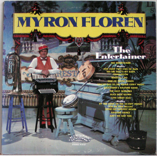 Myron Floren : The Entertainer (LP, Album)