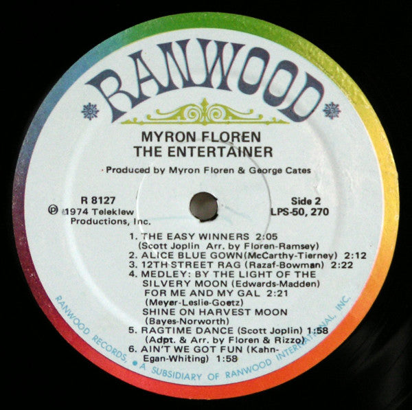 Myron Floren : The Entertainer (LP, Album)