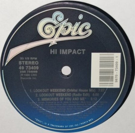 Hi Impact : Lookout Weekend (12", Maxi)