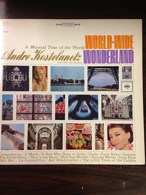 André Kostelanetz And His Orchestra : World-Wide Wonderland (LP, Comp)