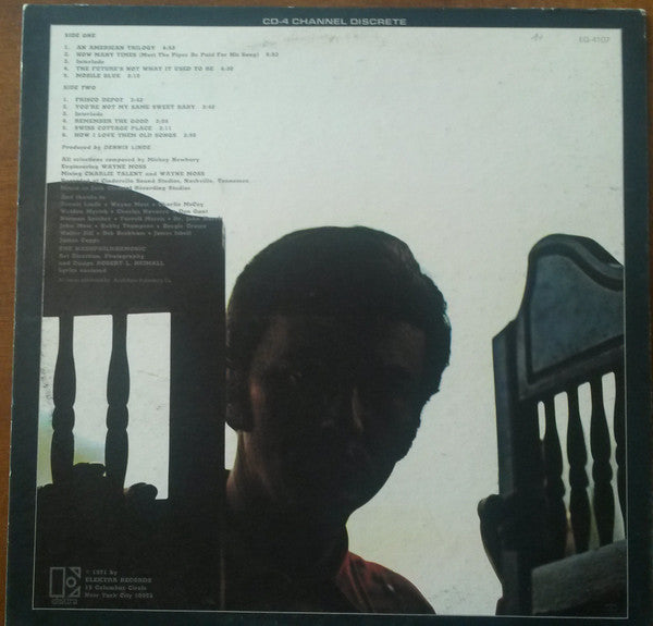 Mickey Newbury : Frisco Mabel Joy (LP, Album, Quad, CD-)