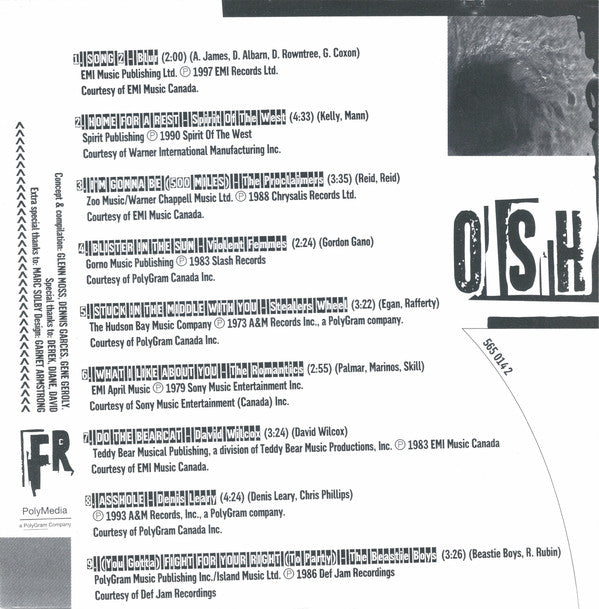 Various : Frosh - "The Unofficial" Soundtrack Of Higher Learning (CD, Comp)