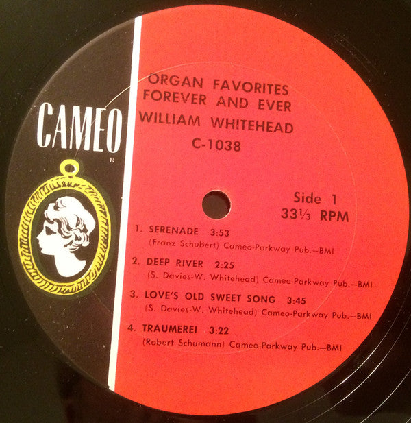 William Whitehead : Organ Favorites Forever And Ever (LP, Comp)
