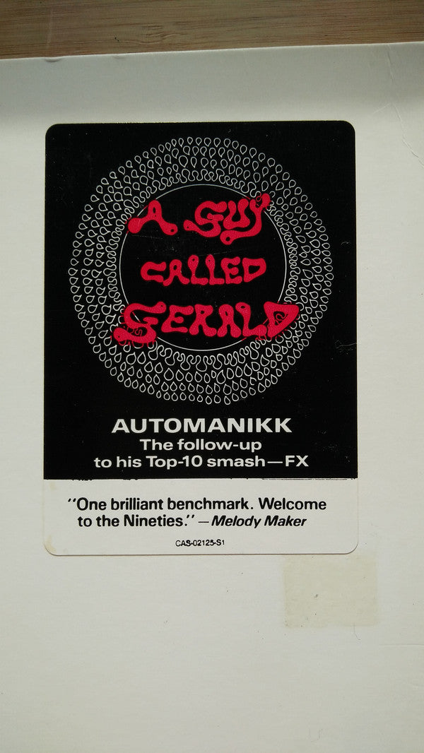 A Guy Called Gerald : Automanikk (12", Promo)