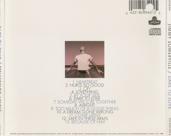 Jimmy Somerville : Dare To Love (CD, Album)
