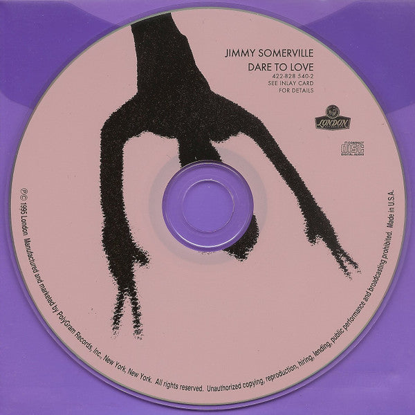 Jimmy Somerville : Dare To Love (CD, Album)