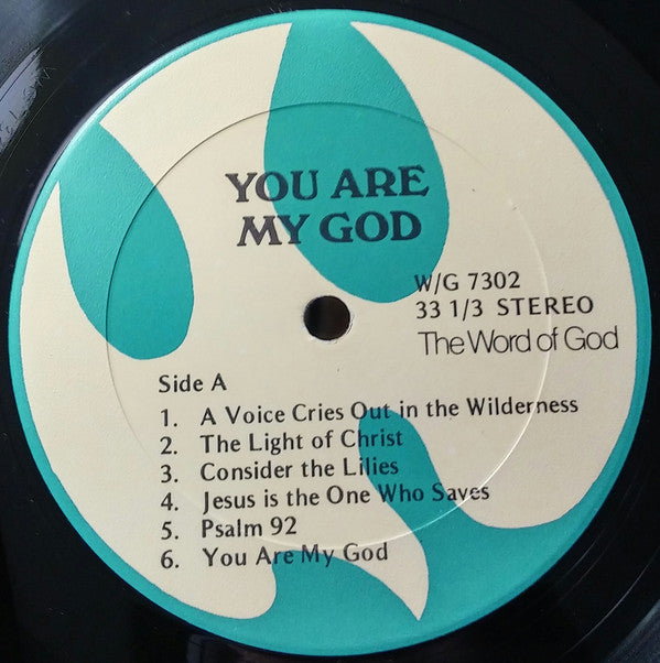 The Word Of God (3) : You Are My God (LP, Album)