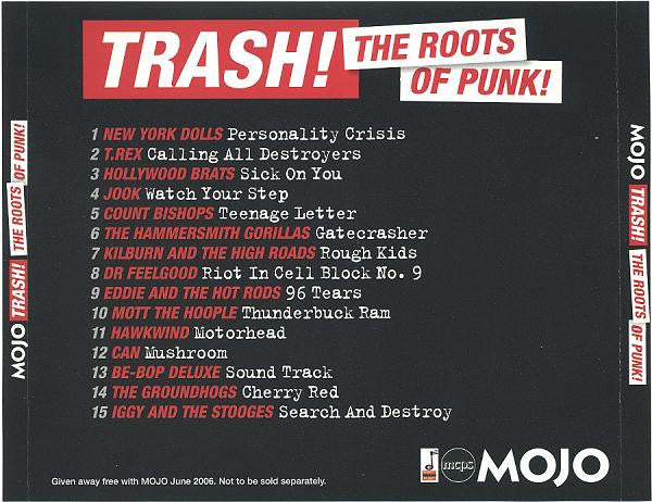 Various : Trash! (The Roots Of Punk!) (CD, Comp)