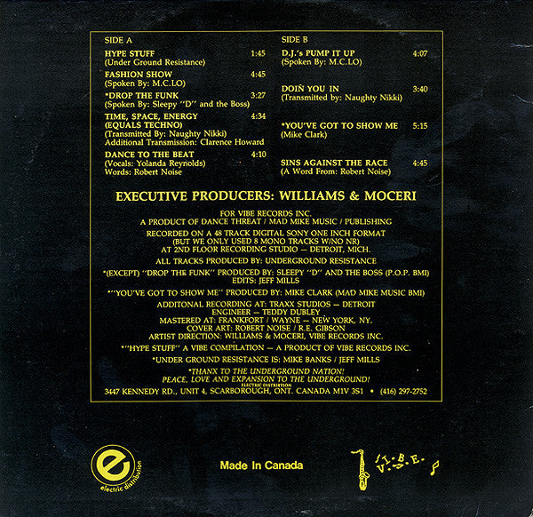 Various : Hype Stuff (You Gotta Move To) (LP, Comp, P/Mixed)