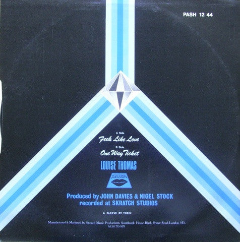 Louise Thomas : Feels Like Love (12")