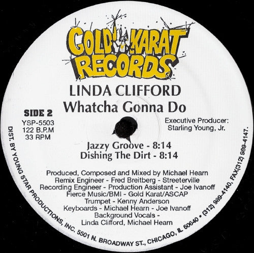 Linda Clifford : Whatcha Gonna Do (12")