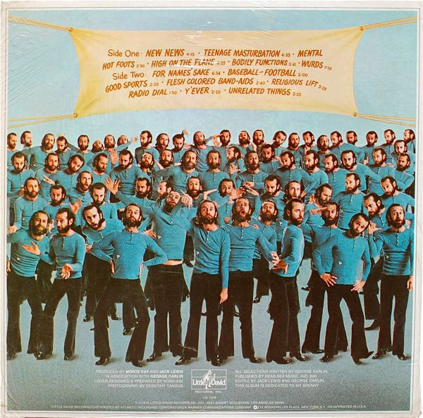 George Carlin : An Evening With Wally Londo Featuring Bill Slaszo (LP, Album, Pre)