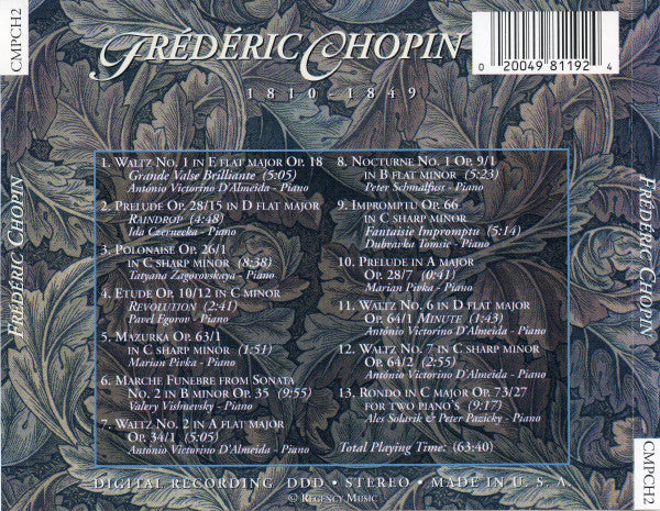 Frédéric Chopin : Chopin (CD, Comp)