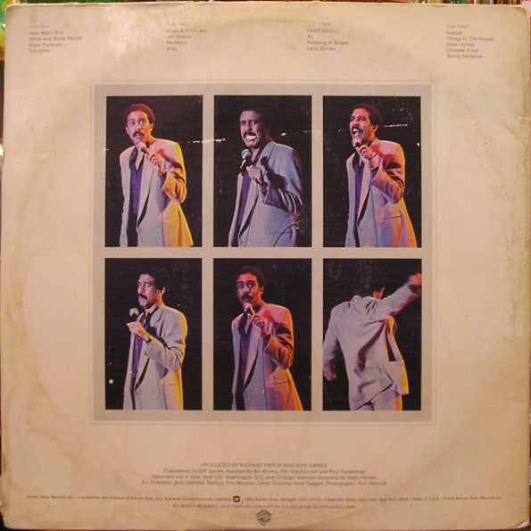 Richard Pryor : Wanted: Live In Concert (2xLP)
