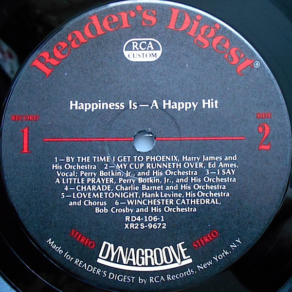 Various : Happiness Is... Up, Up And Away With The Happy Hits Of Today (9xLP, Comp, RE)